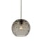 Besa Lighting Bombay Stem Pendant, Smoke, Satin Nickel Finish, 1x60W Incandescent 1TT-BOMYSM-SN - alternate 1